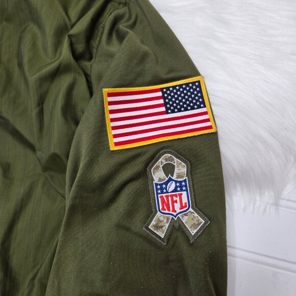 Nike Green Bay Packers Men's XXL 2XL Salute To Service Full Zip Light Jacket NFL - Picture 4 of 16